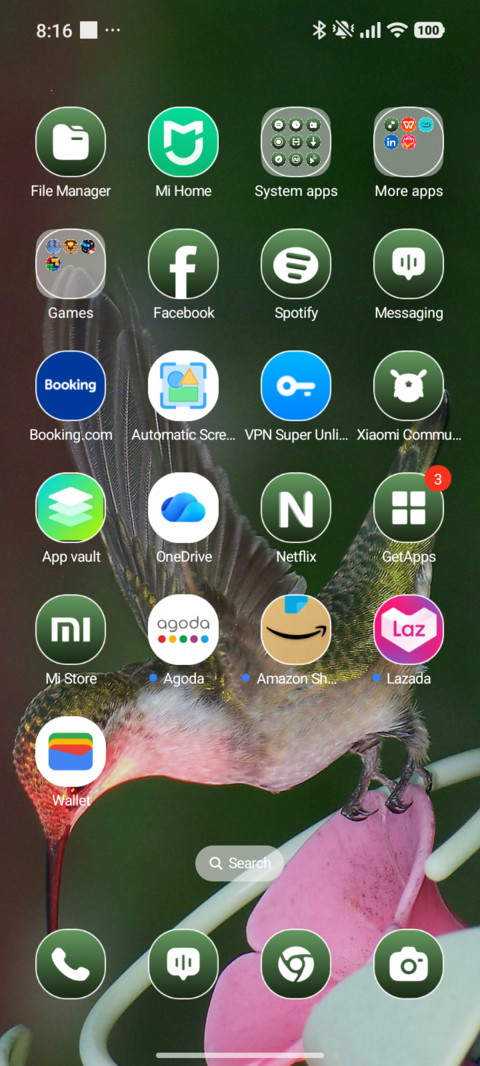 Pink Flutter screenshot