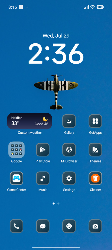Blue Sky screenshot