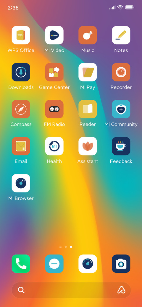 Blue Ocean Aurora screenshot