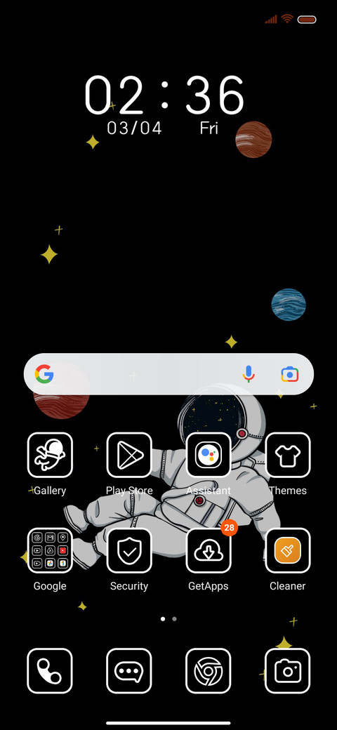 Space Odyssey screenshot