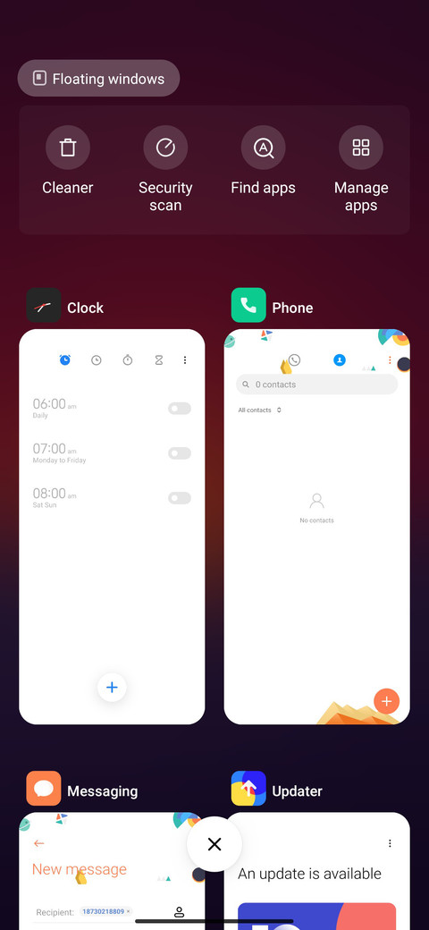 Blaze screenshot