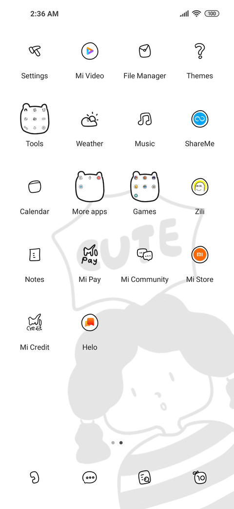 Simple comic style screenshot