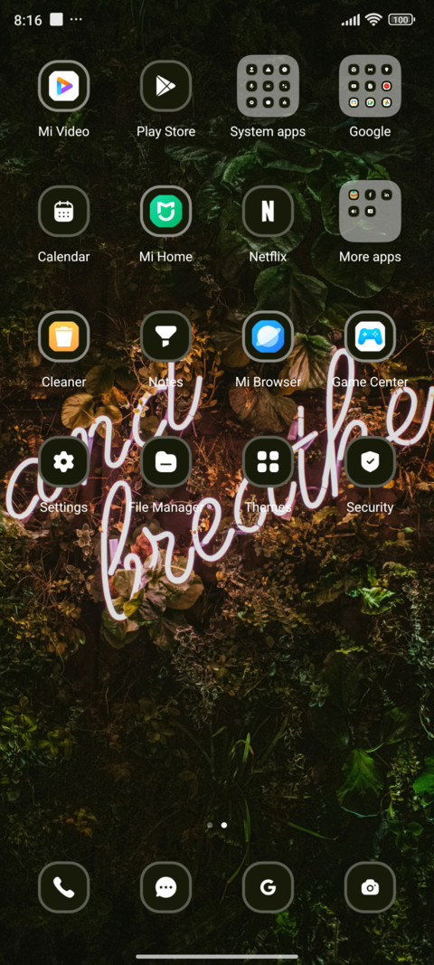 Wooden Neon screenshot