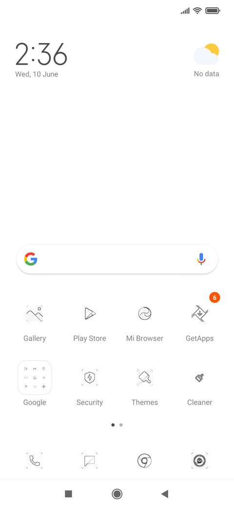 Pure White screenshot