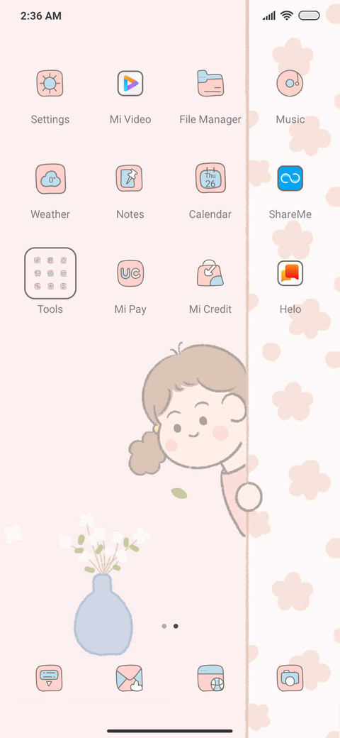 Playful flower screenshot