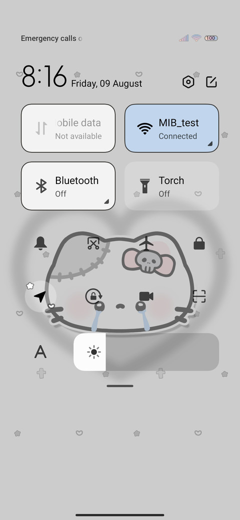 Sad little cat screenshot