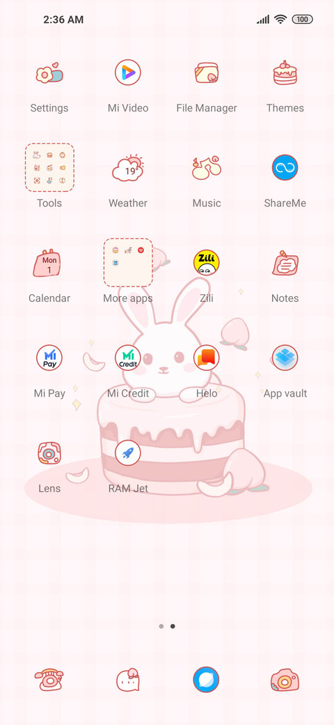Bunny cake screenshot