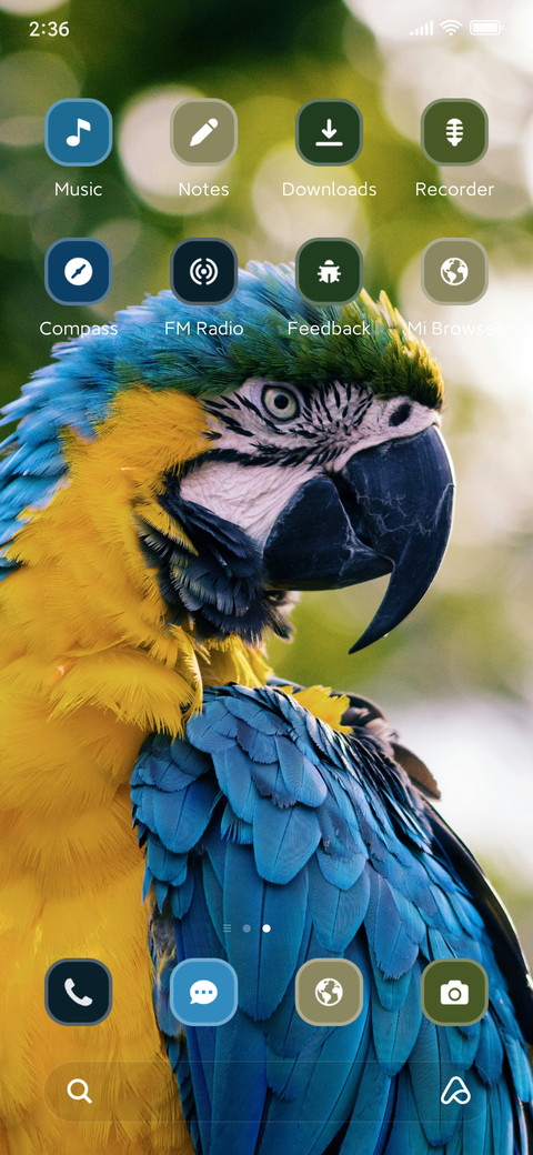Parrot screenshot