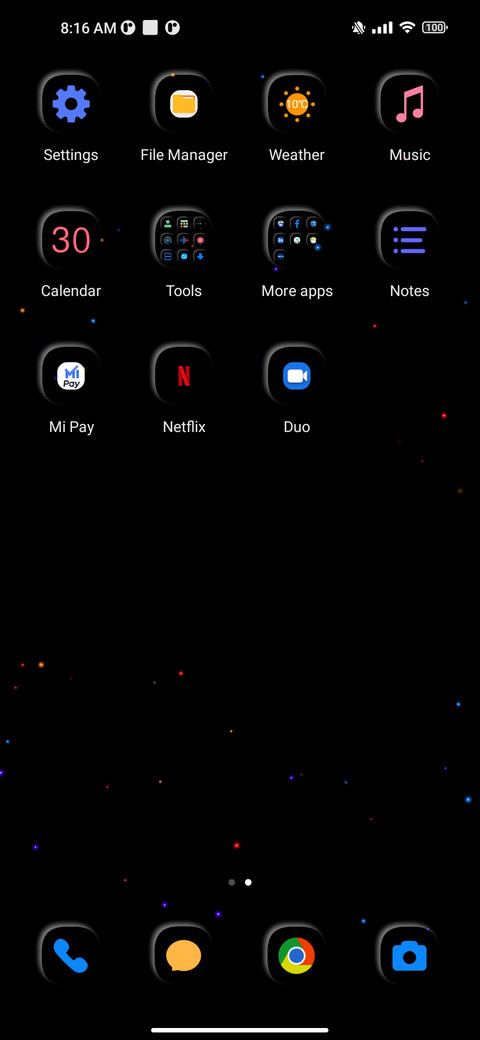 Universe dark v13 screenshot