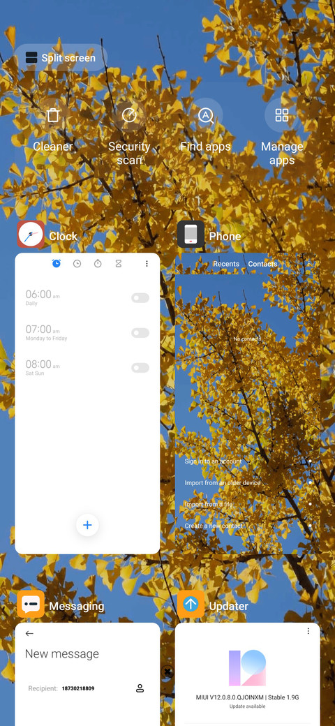 Swaying wind screenshot