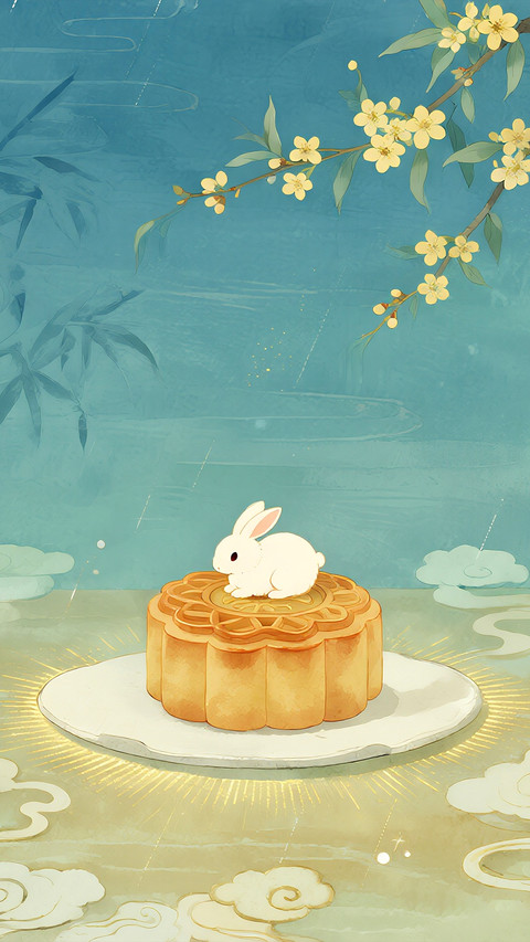 中秋节-锐景创意 screenshot