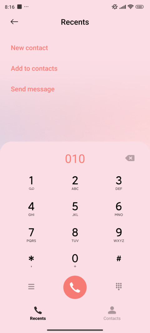 Pink Wave Curve screenshot