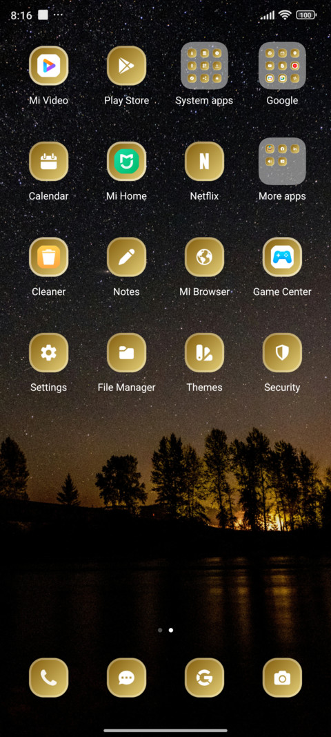 Starry Sky screenshot