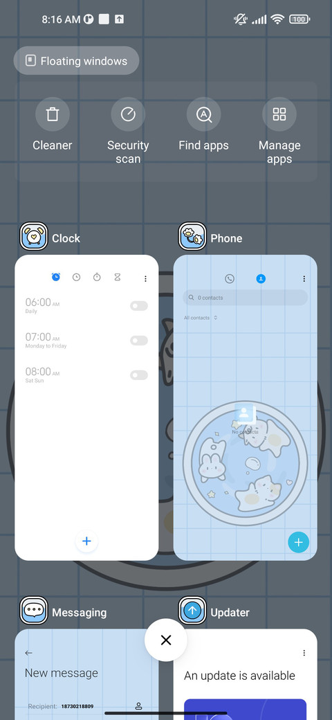 Budding machine screenshot