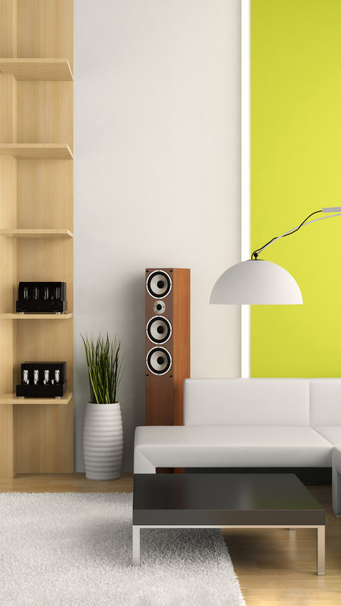 Render of apartment interior with modern fixtures screenshot