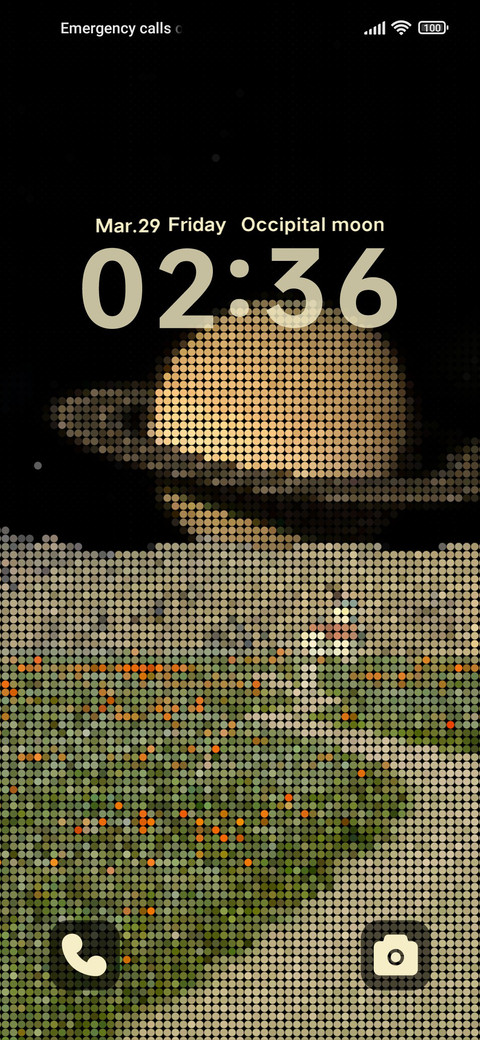 Pixel dream moon screenshot