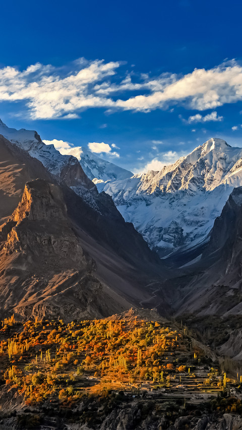 The hunza valley is the real valley of the wind screenshot