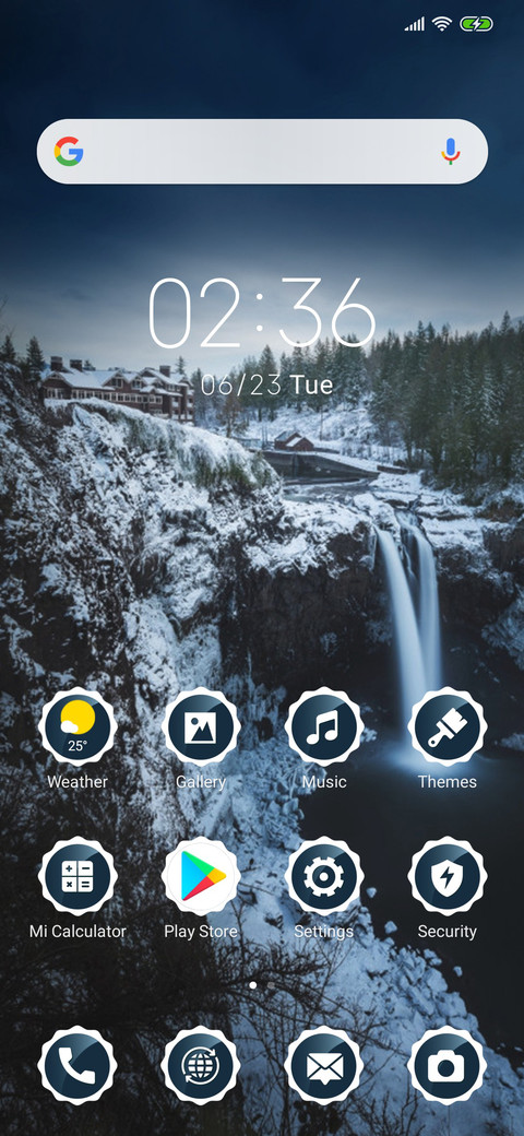 Waterfalls - Dark_3MDS screenshot