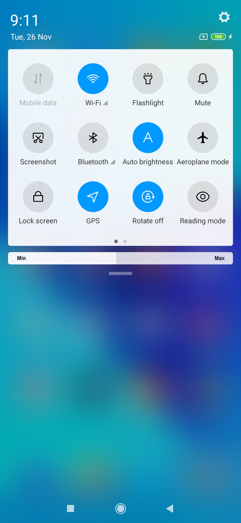 ABSTRACT CYAN screenshot