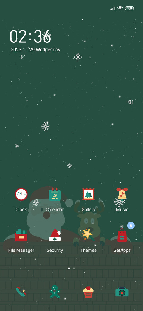 Christmas And Snow screenshot