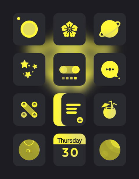 Dark Yellow screenshot