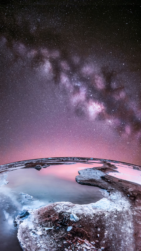 Polar starry sky screenshot
