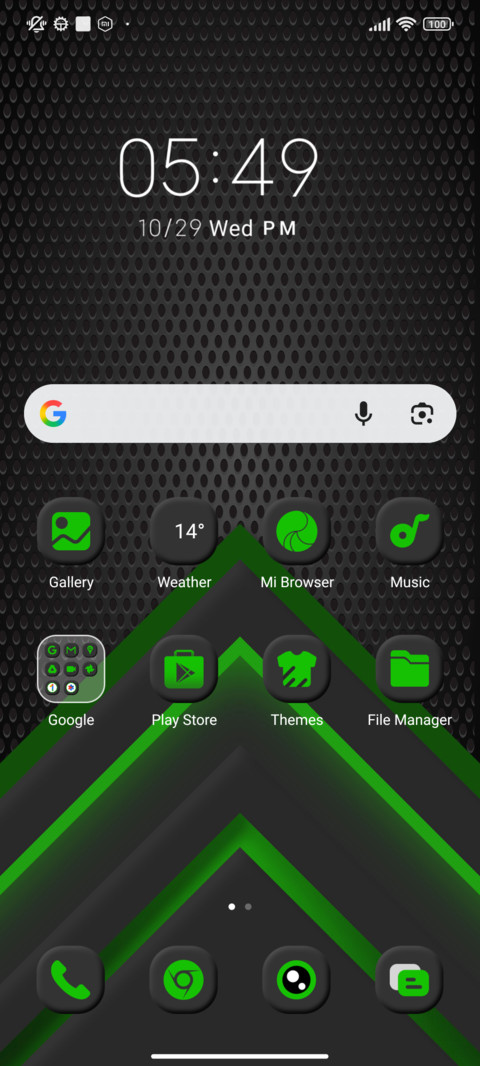 Mystic Green Tech screenshot