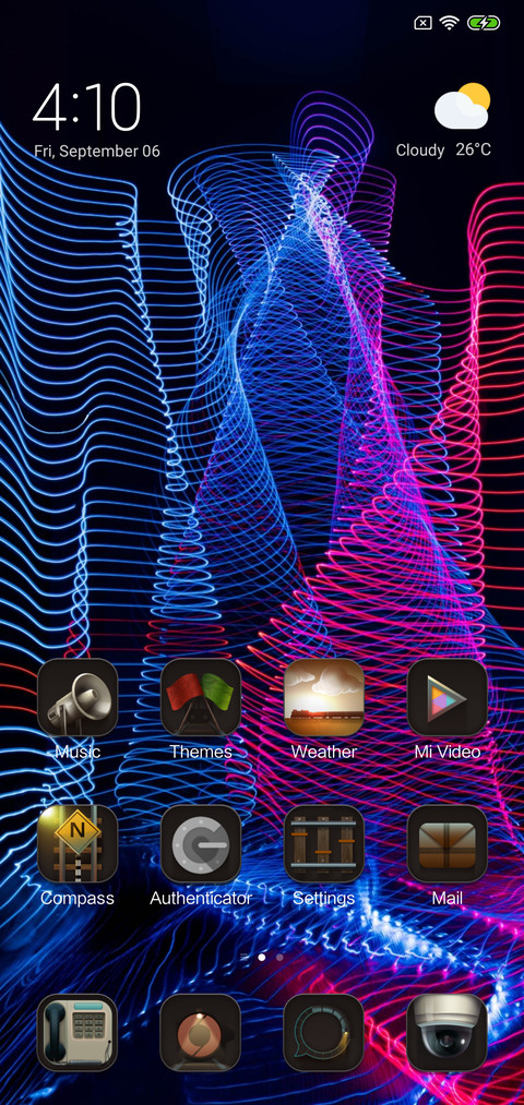 Red light screenshot