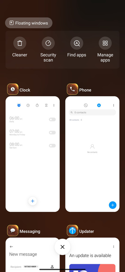 Practice screenshot