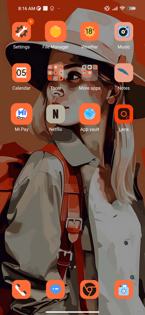 Backpack girl screenshot