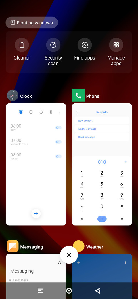 Classic minimal screenshot