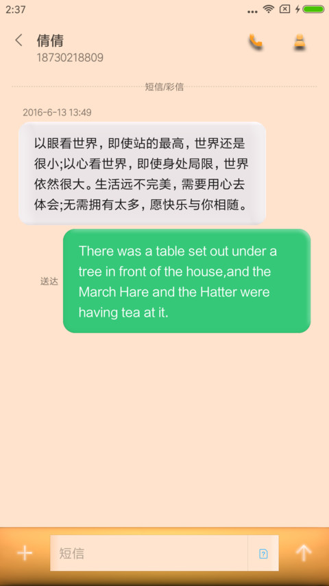 橙 screenshot
