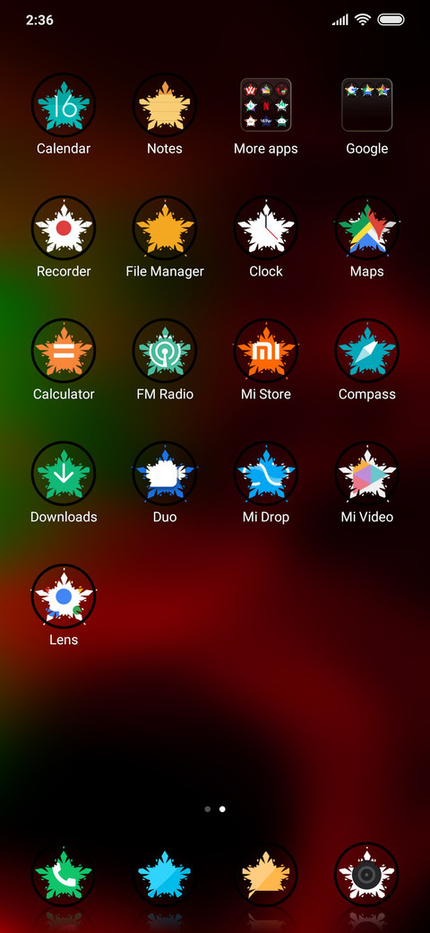 Red Abstract_DWM3 screenshot