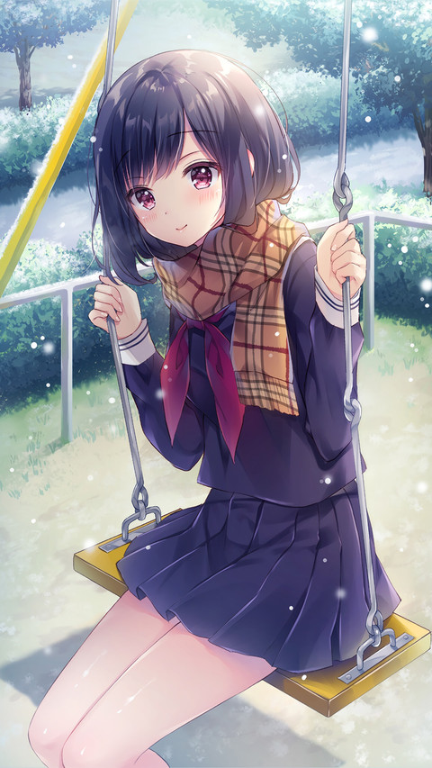 校服少女 screenshot