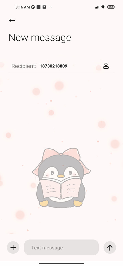 Cute penguin screenshot