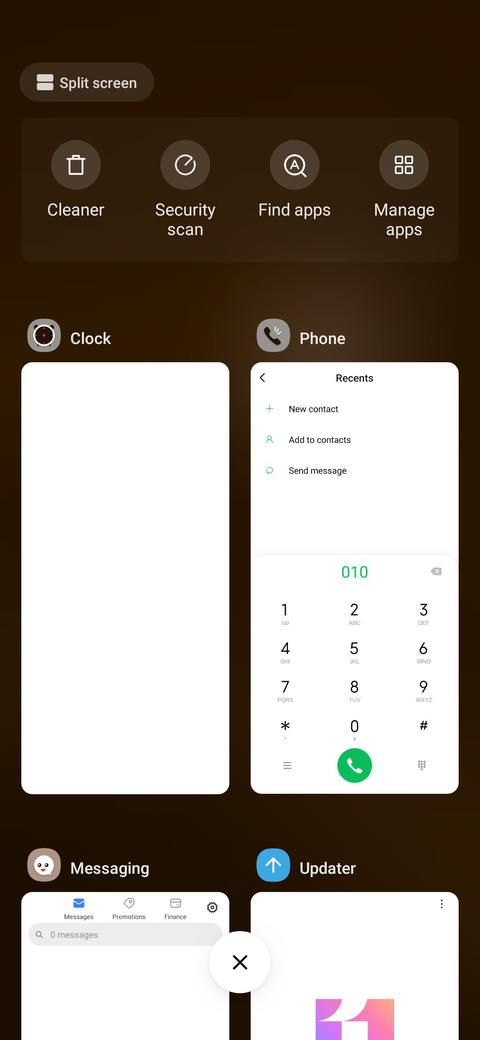 Corner light screenshot