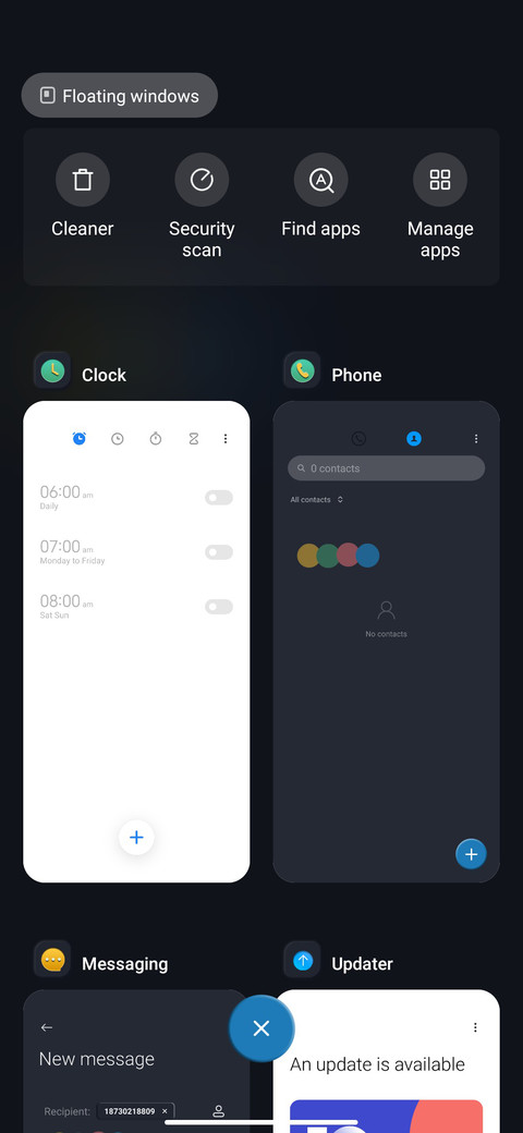 Modern stylish screenshot