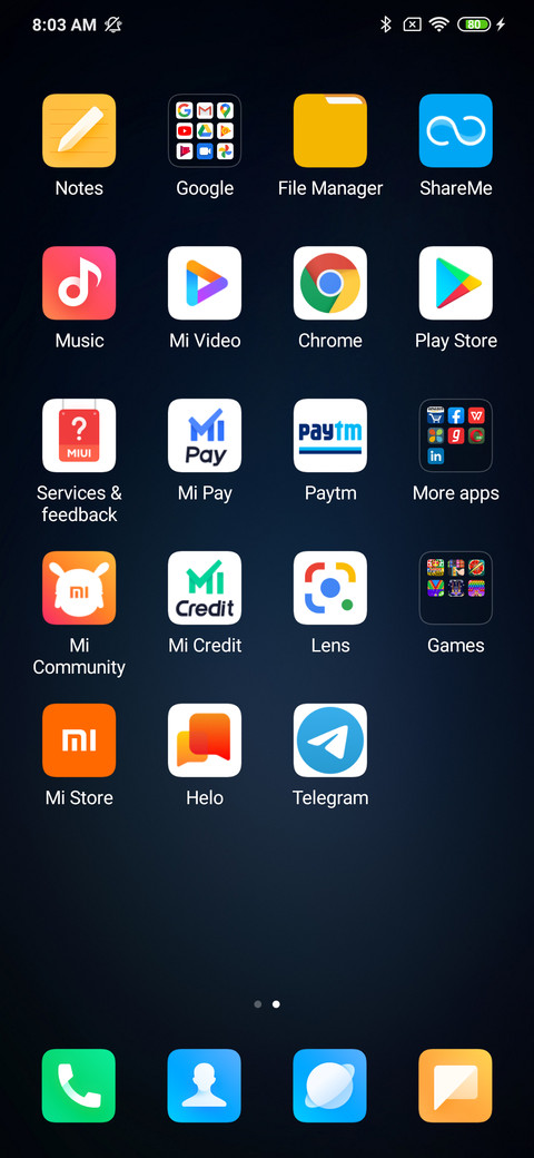 Std theme +  screenshot
