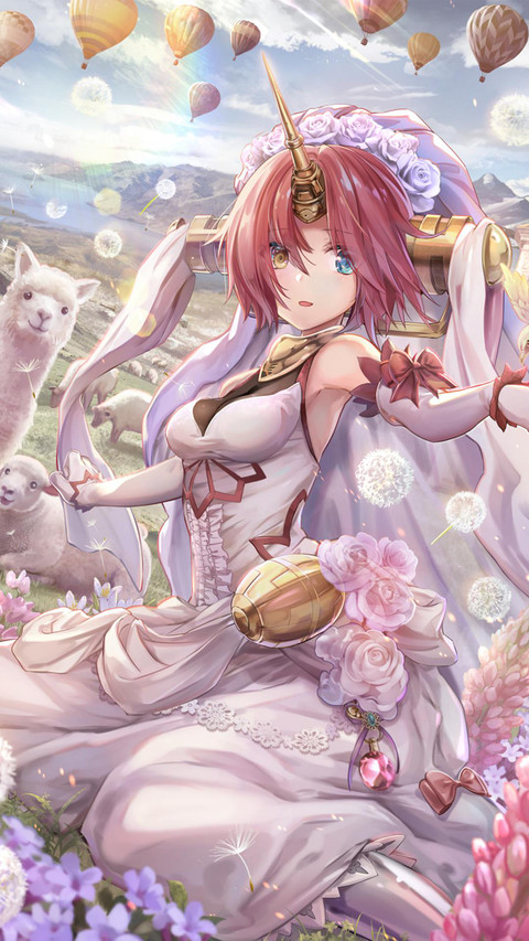 穿婚纱的少女 screenshot