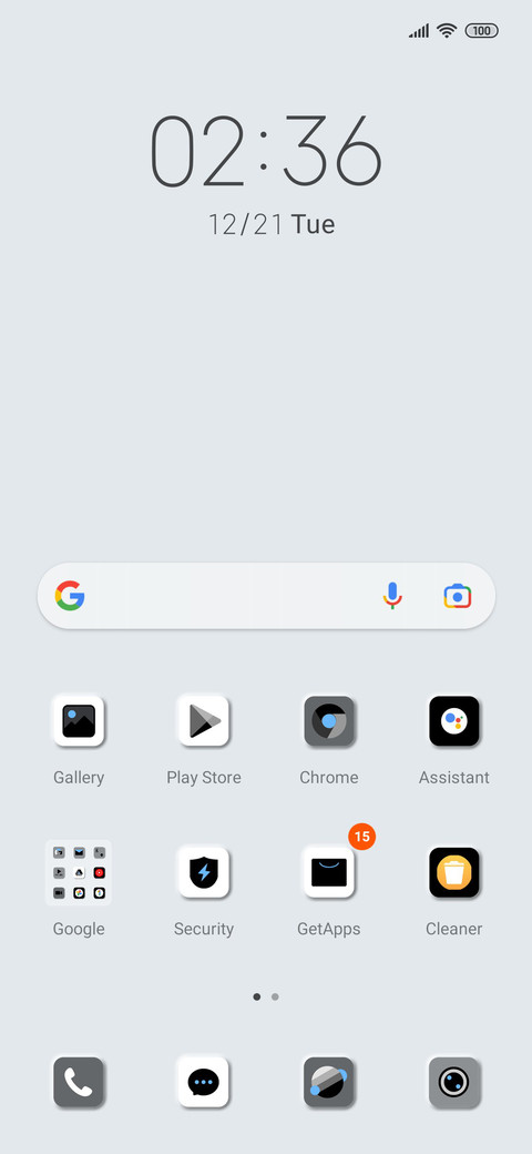 Intelligence screenshot