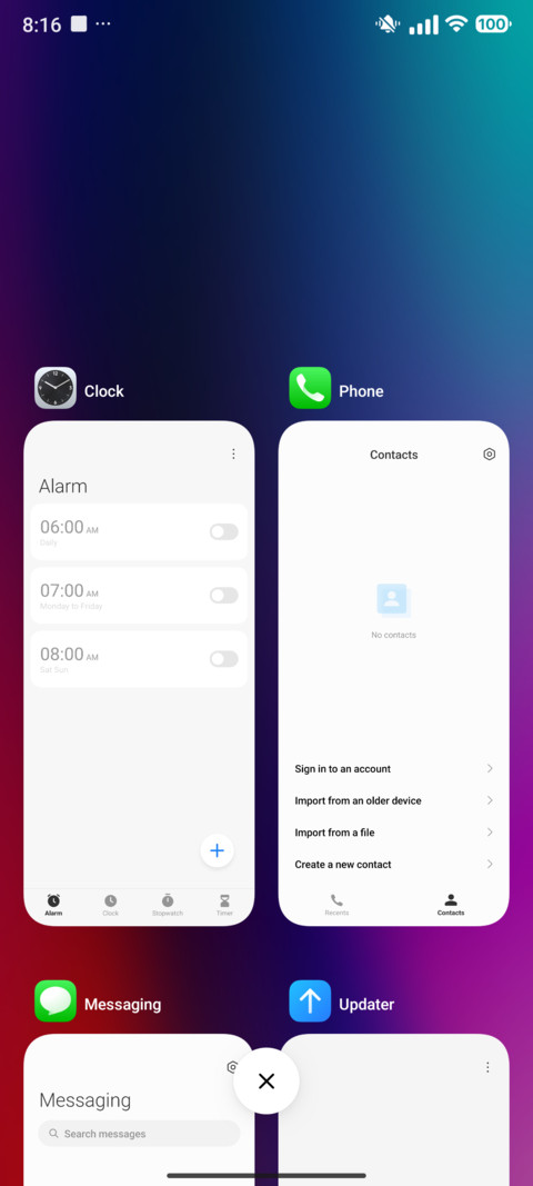DwBlinOS3 screenshot