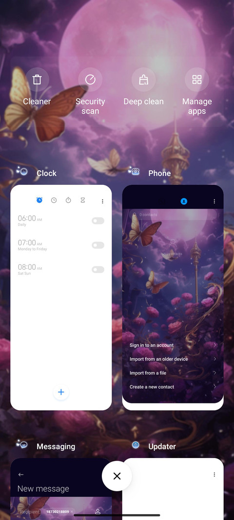 Fantasy butterfly screenshot