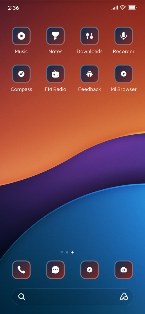 Blurry shape screenshot