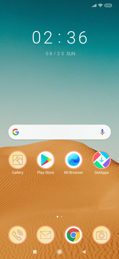 Clean Desert_3MDS screenshot