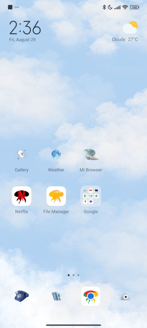 Blue Aesthetic 1 screenshot