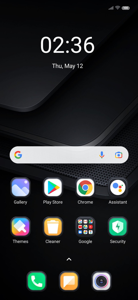 Black luxury screenshot