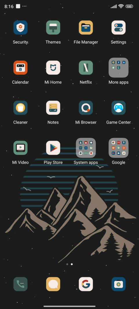 Sunrise screenshot