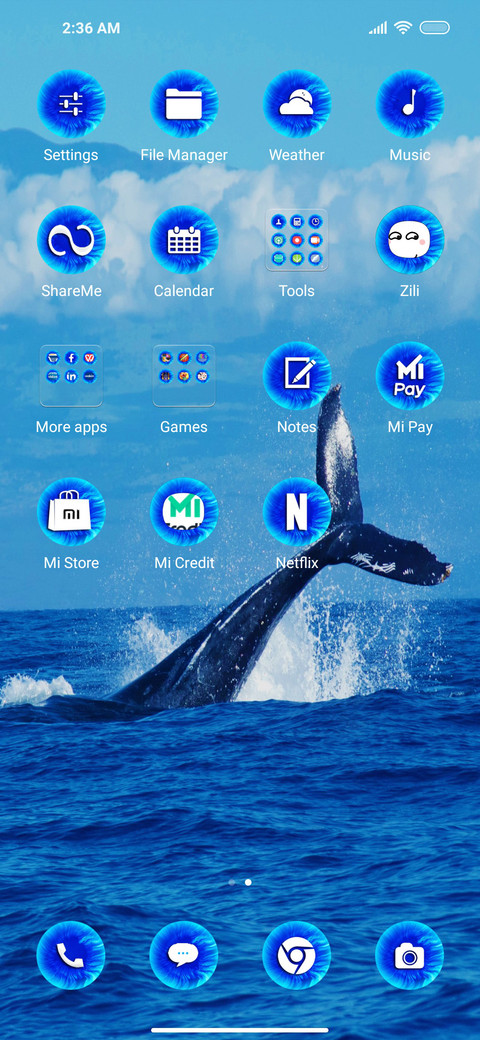 Whale tri screenshot