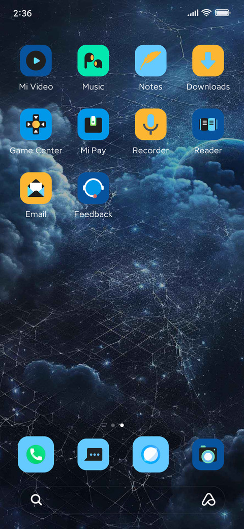 Dream galaxy screenshot