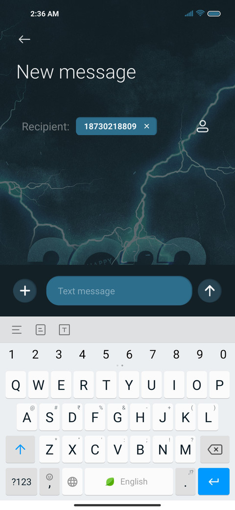 Lightning storm screenshot
